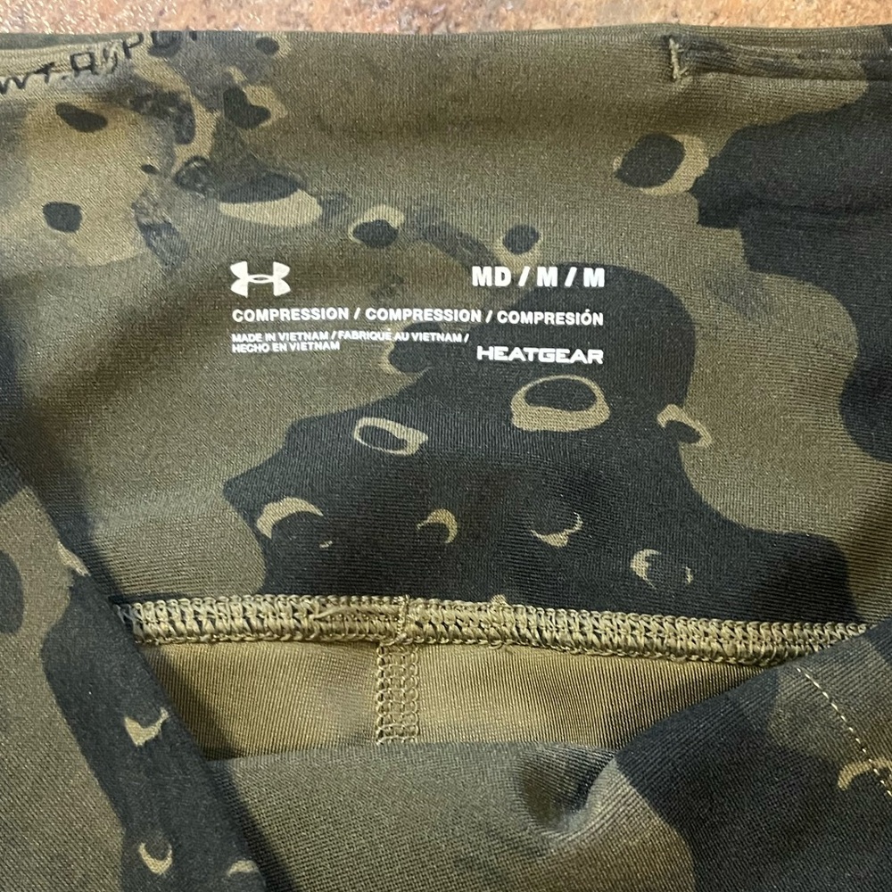 Under Armour Project‎ Rock Veteran’s Day Ankle Crop Leggings Size Medium - Picture 7 of 8